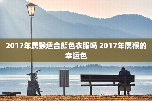2017年属猴适合颜色衣服吗 2017年属猴的幸运色