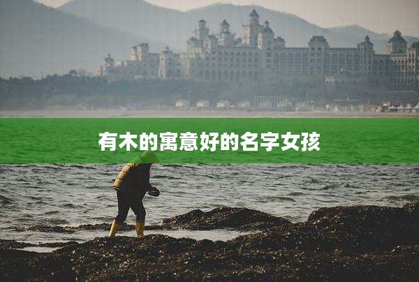 有木的寓意好的名字女孩