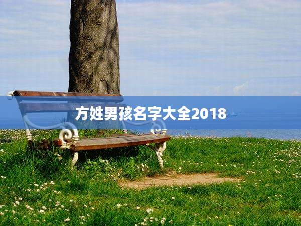 方姓男孩名字大全2018