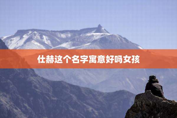 仕赫这个名字寓意好吗女孩