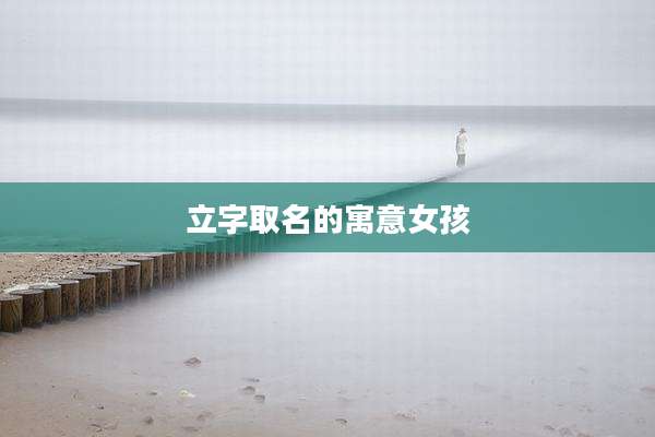 立字取名的寓意女孩