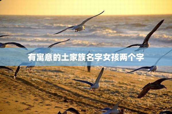 有寓意的土家族名字女孩两个字