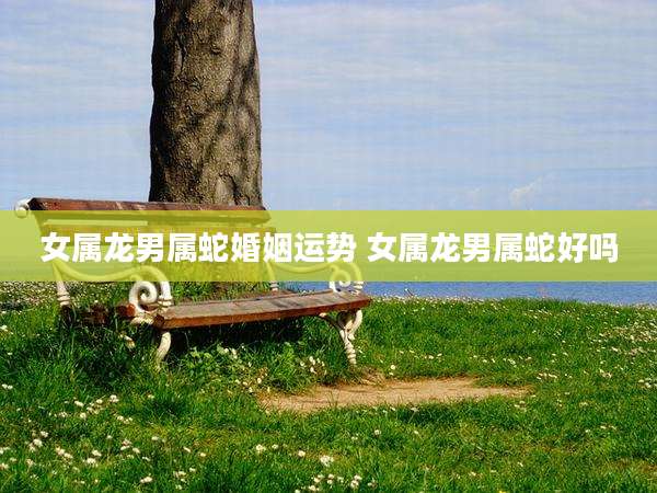 女属龙男属蛇婚姻运势 女属龙男属蛇好吗
