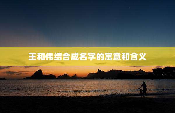 王和伟结合成名字的寓意和含义