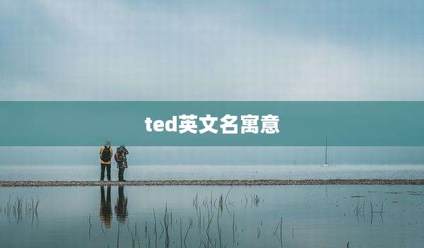 ted英文名寓意