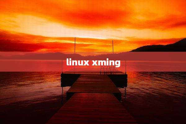 linux xming