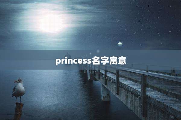 princess名字寓意