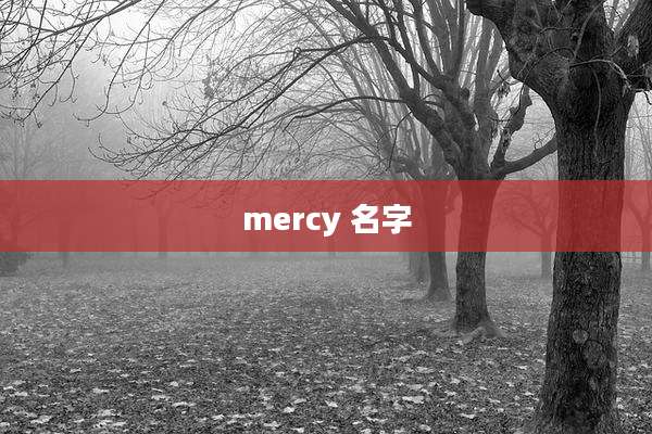 mercy 名字