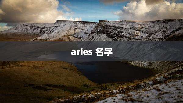 aries 名字