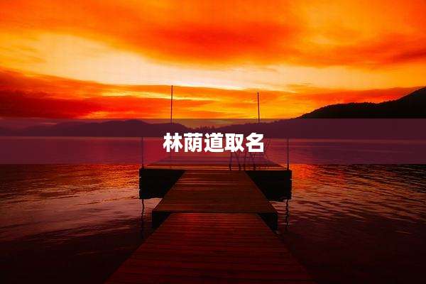 林荫道取名