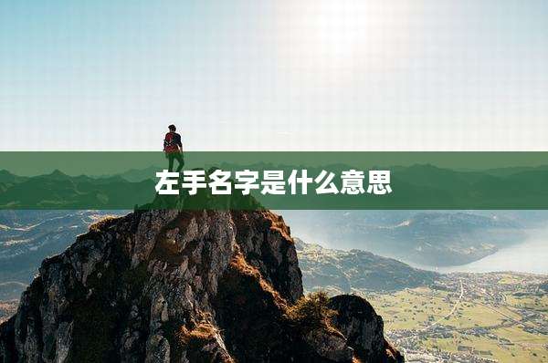 左手名字是什么意思