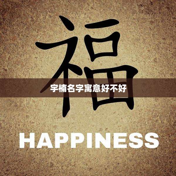 宇楠名字寓意好不好