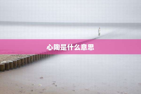 心陶是什么意思