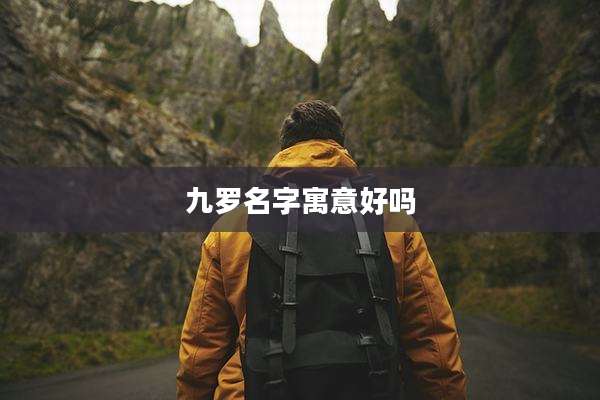 九罗名字寓意好吗