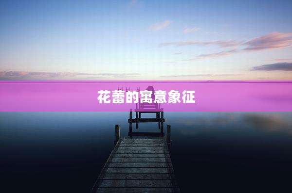 花蕾的寓意象征