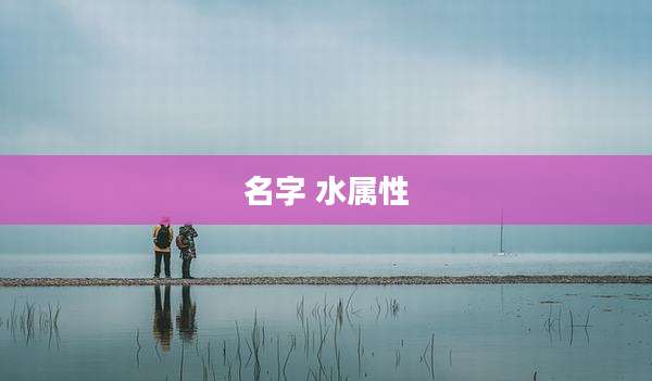 名字 水属性