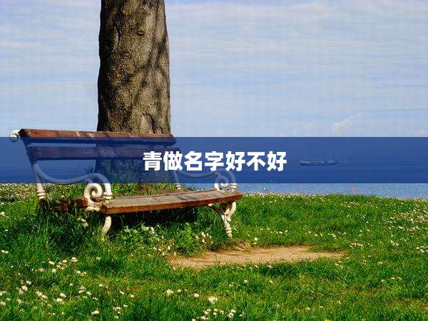 青做名字好不好