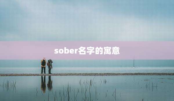 sober名字的寓意