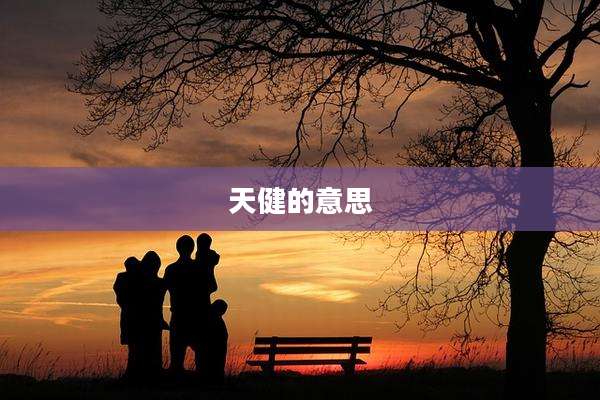 天健的意思