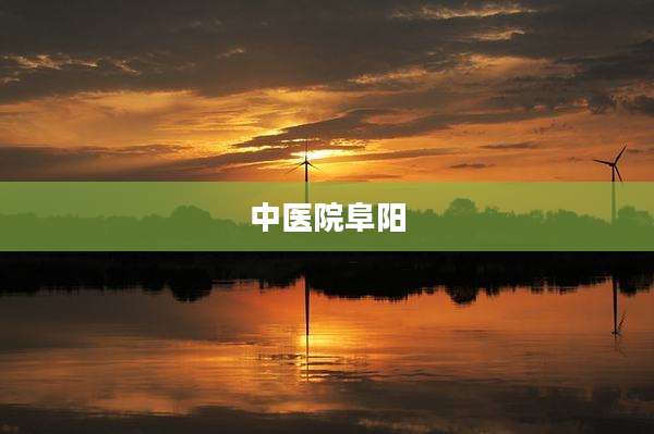 中医院阜阳