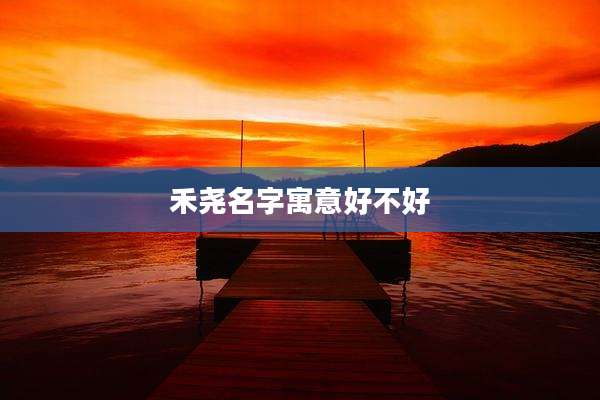 禾尧名字寓意好不好