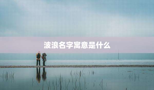 波浪名字寓意是什么