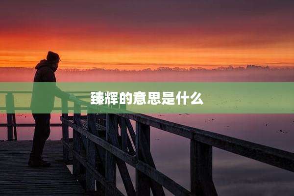 臻辉的意思是什么