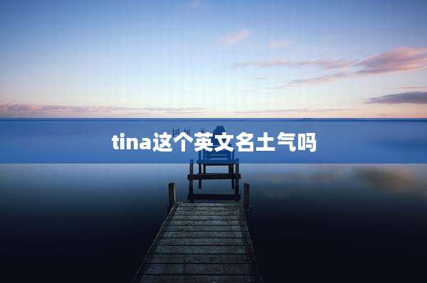 tina这个英文名土气吗
