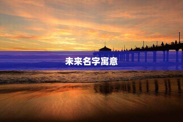 未来名字寓意