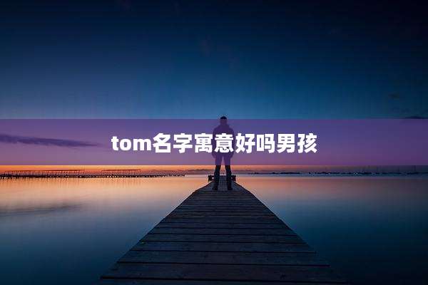 tom名字寓意好吗男孩