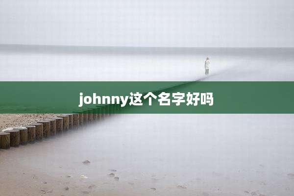 johnny这个名字好吗