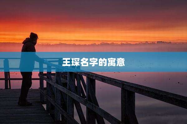 王琛名字的寓意