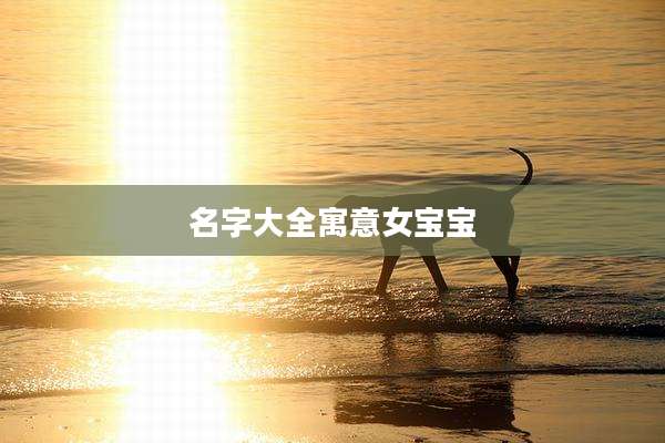 名字大全寓意女宝宝
