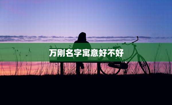 万刚名字寓意好不好