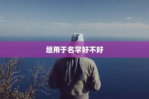 垣用于名字好不好