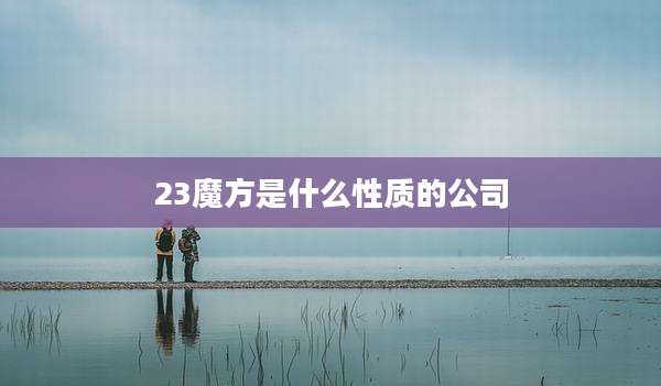 23魔方是什么性质的公司